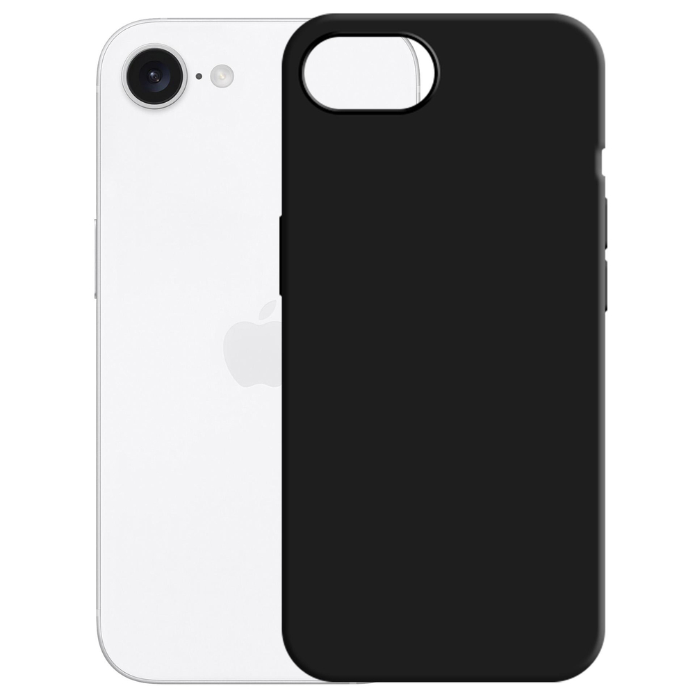 3mk Matt Case Pro, skirtas Apple iPhone 16E – matinė juoda