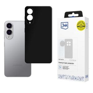 3mk Matt Case Pro, skirtas Samsung Galaxy S25 Edge – matinė juoda