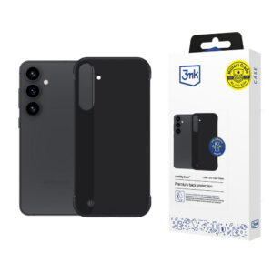 3mk Just20g matinis dėklas, skirtas Samsung Galaxy S25+ – matinė juoda