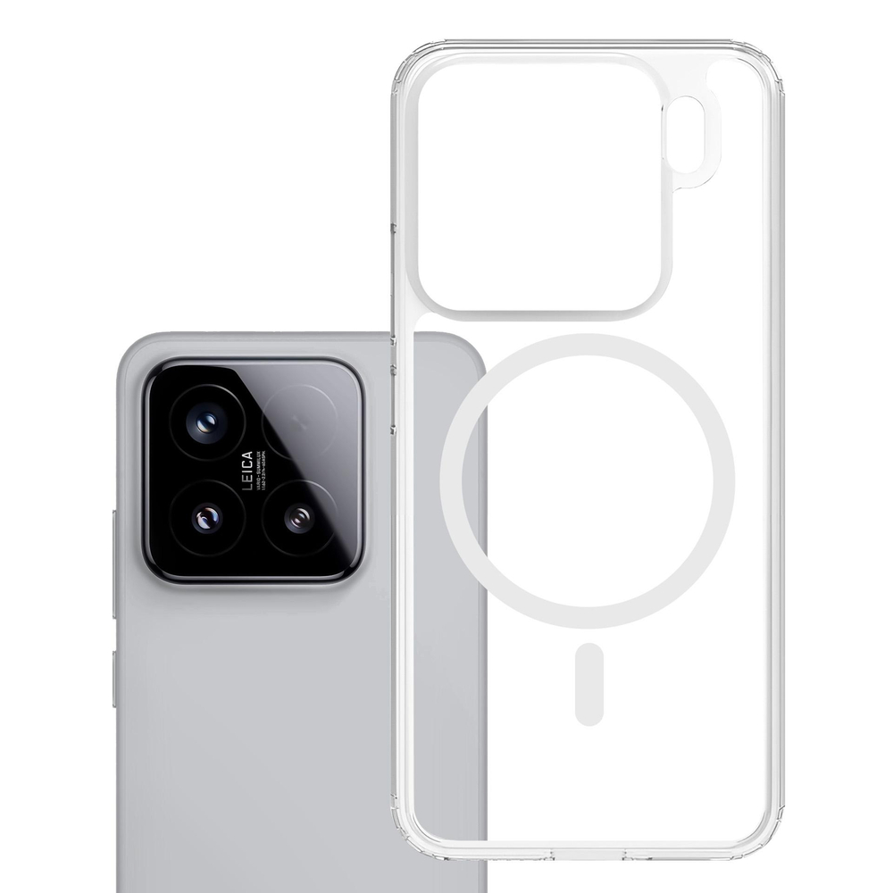 3mk Armor MagCase skirtas Xiaomi 15 Pro - skaidrus