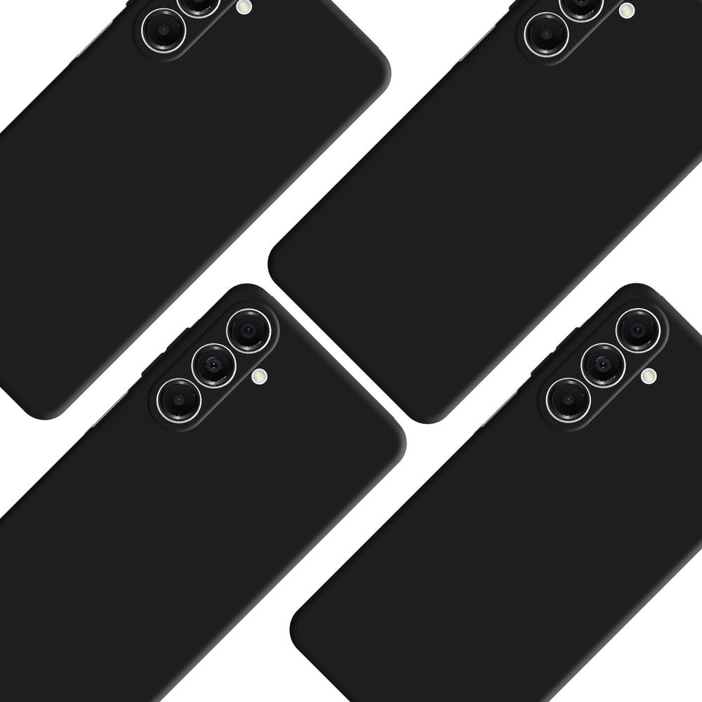 3mk Matt Case Pro, skirtas Samsung Galaxy A17 5G – matinė juoda