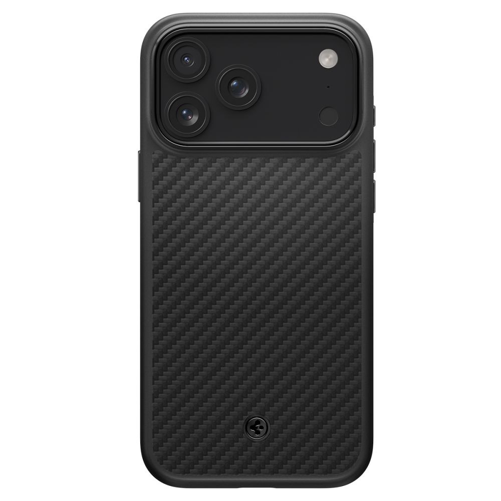 Dėklas Spigen Enzo Aramid 'T' Mag iPhone 17 Pro, juodas