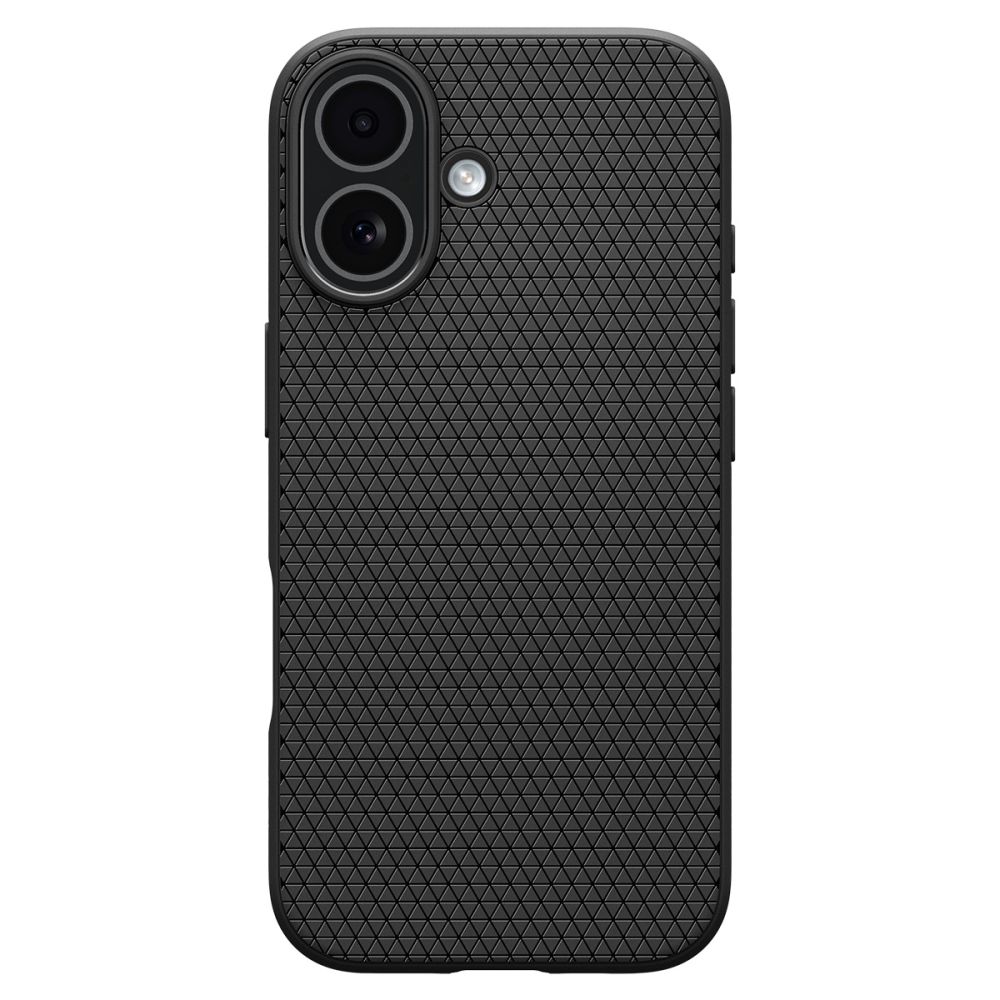Dėklas Spigen Liquid Air iPhone 17, matinis juodas