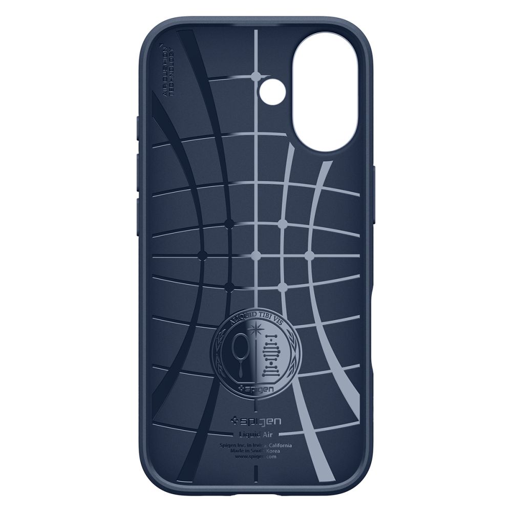 Dėklas Spigen Liquid Air iPhone 17, tamsiai mėlynas