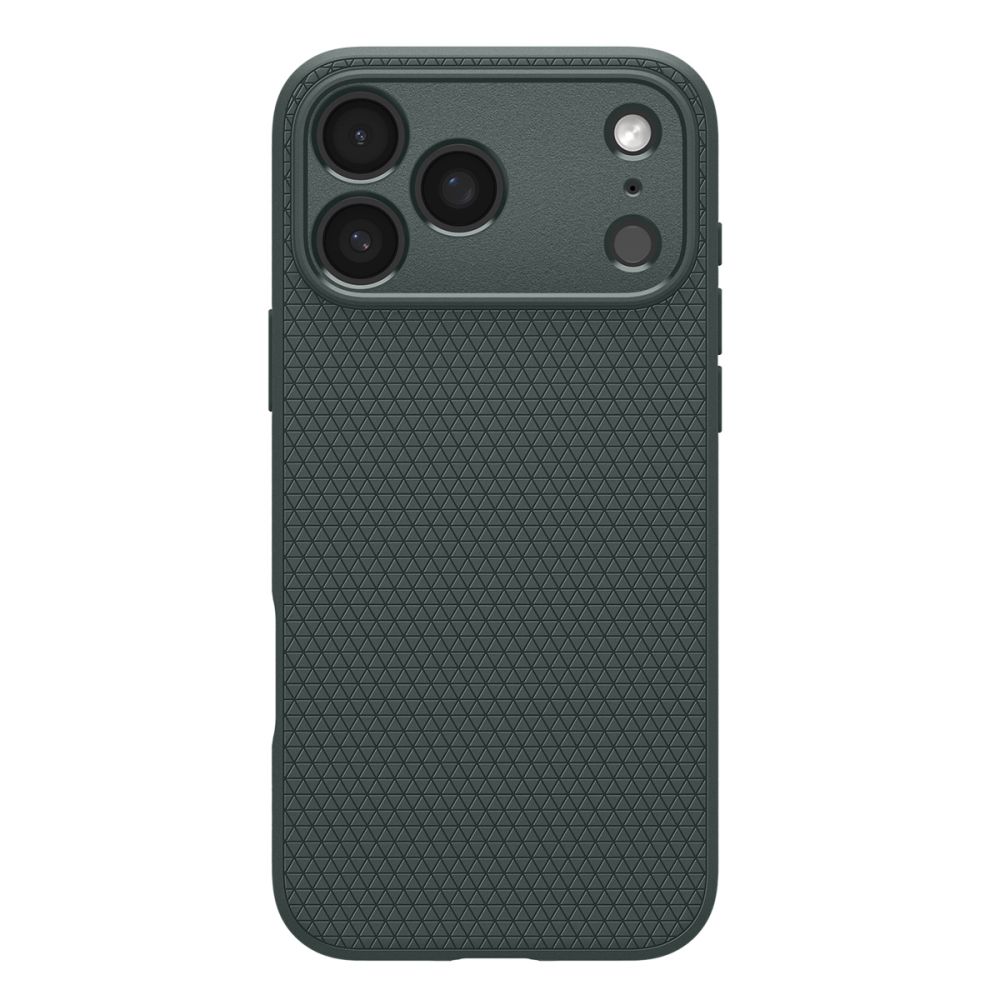 Dėklas Spigen Liquid Air iPhone 17 Pro Max, tamsiai žalias