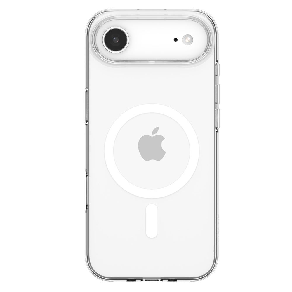 Dėklas Spigen Liquid Crystal Mag MagSafe iPhone Air, skaidrus/baltas