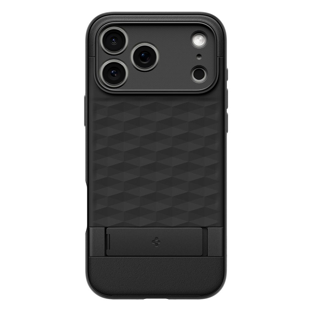 Spigen Parallax S MagSafe dėklas iPhone 17 Pro – juodas