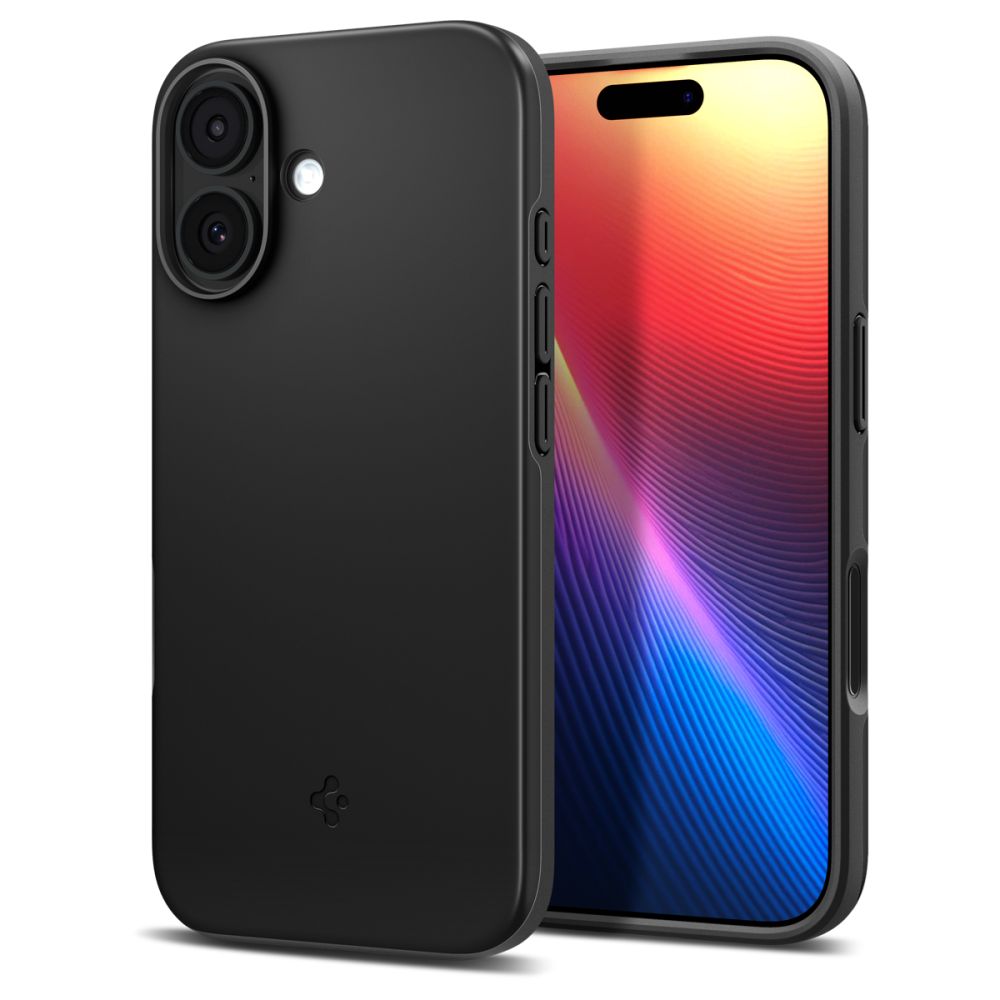Dėklas Spigen Thin Fit Mag iPhone 17, juodas