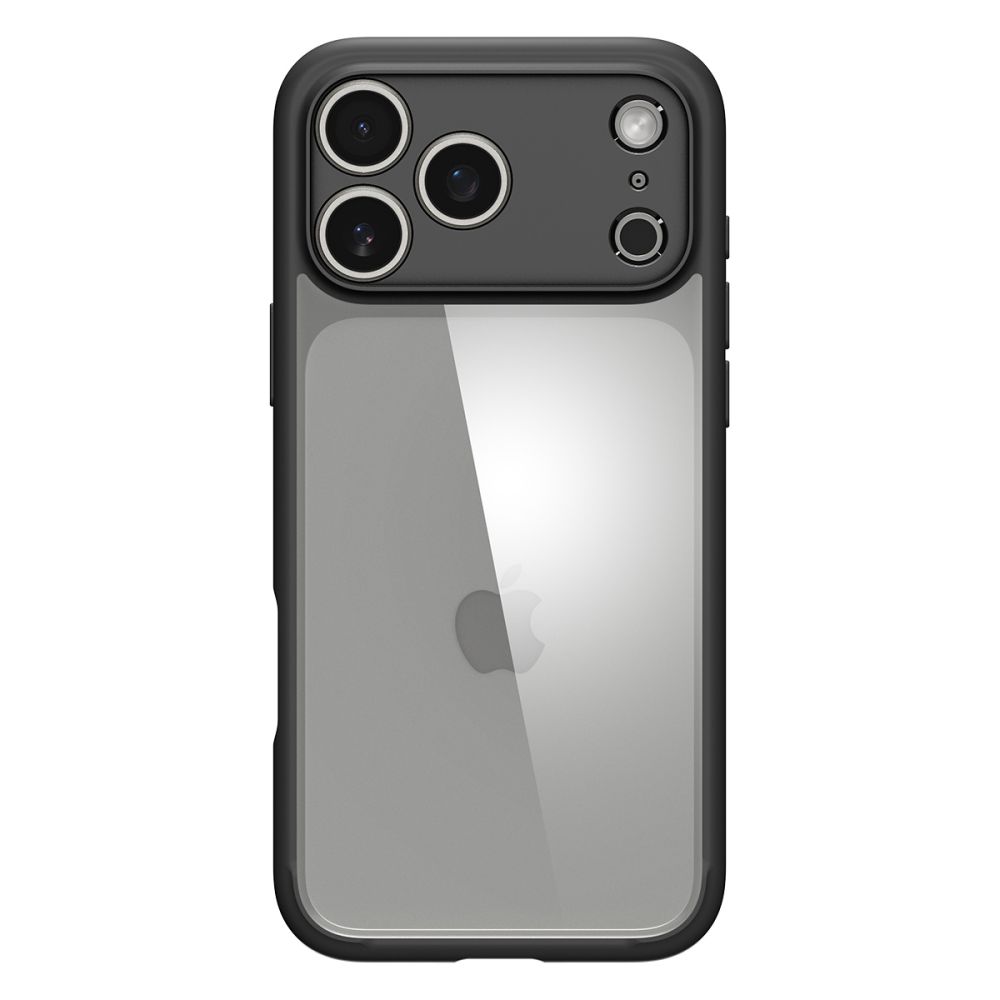 Dėklas Spigen Ultra Hybrid iPhone 17 Pro Max, matinis juodas