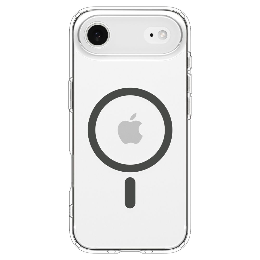Spigen Ultra Hybrid MagSafe dėklas iPhone 17 Air – skaidrus pilkas