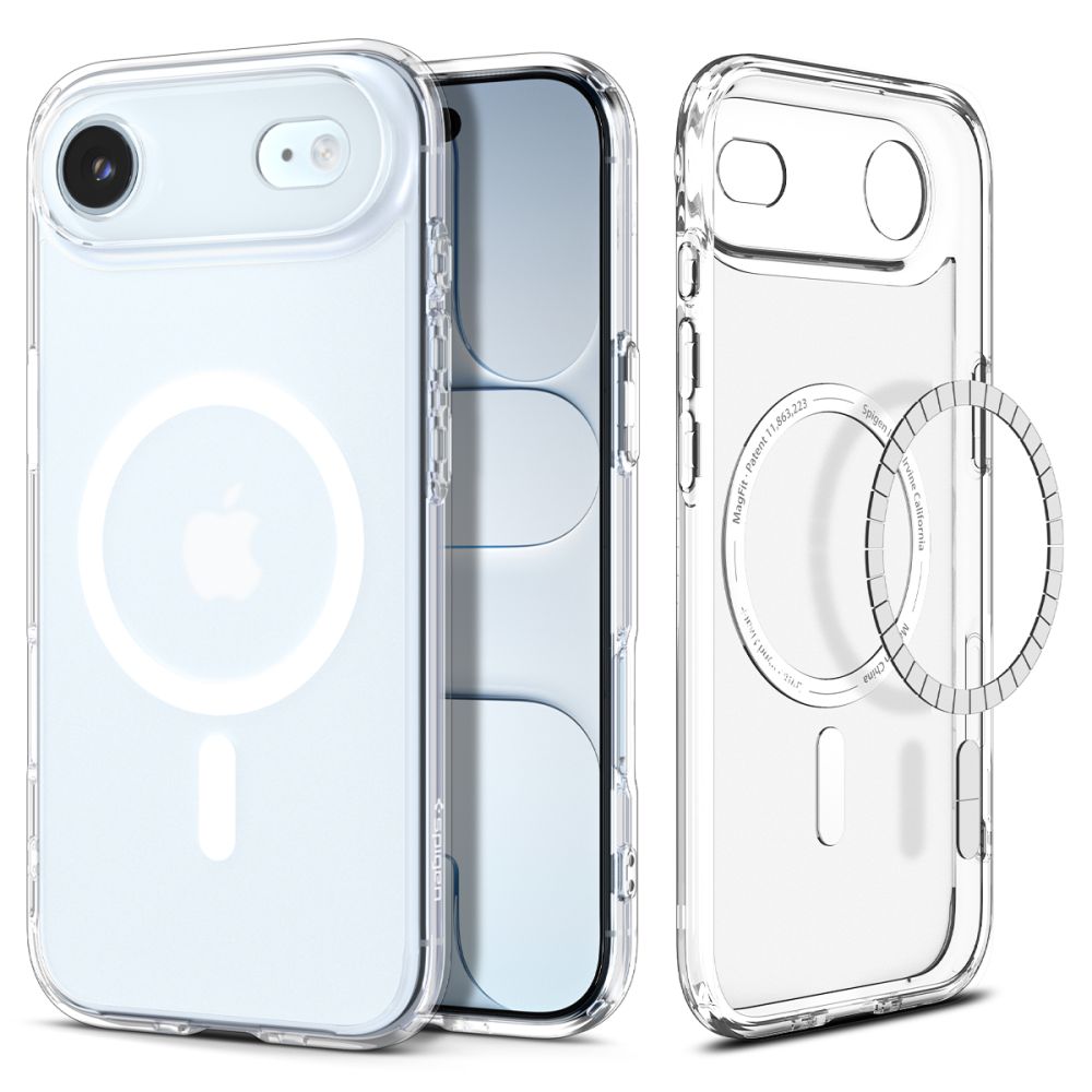 Dėklas Spigen Ultra Hybrid Mag iPhone Air, matinis baltas