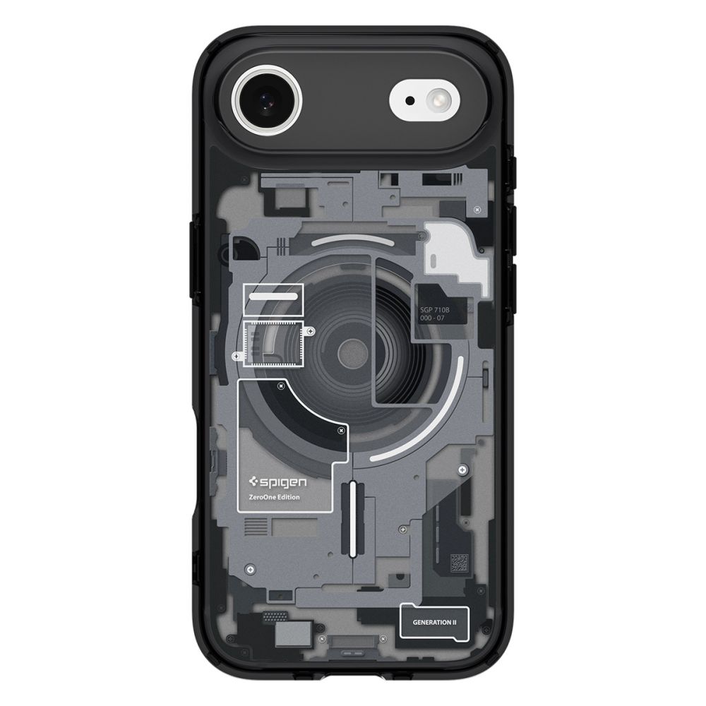 Dėklas Spigen Ultra Hybrid MagSafe iPhone Air, juodas