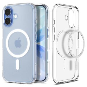 Dėklas Spigen Ultra Hybrid Mag MagSafe iPhone 17, matinis baltas