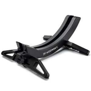 Wozinsky WSR-02 dviračių stovas, stabilus, dviračio ratams - juodas