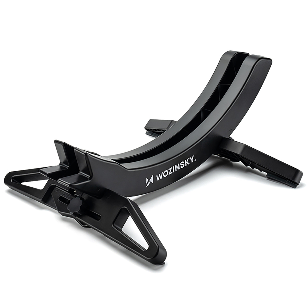 Wozinsky WSR-02 dviračių stovas, stabilus, dviračio ratams - juodas