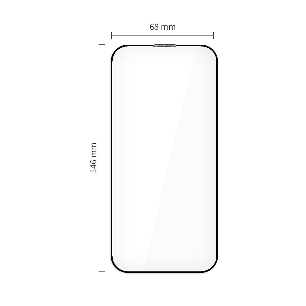 Apsauginis stiklas Tech-Protect Quick Set+ 2 vnt. iPhone 17, juodas