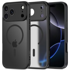 Dėklas iPhone 17 Pro Tech-Protect BasicMag MagSafe, matinis juodas