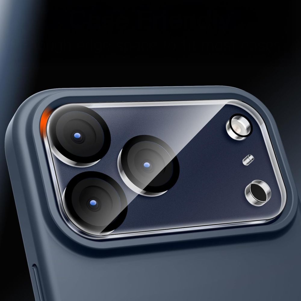 Kameros apsauginis stiklas Tech-Protect Cam Fit+ iPhone 17 Pro, skaidrus