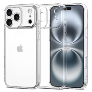 Dėklas Tech-Protect FlexAir iPhone 17 Pro, skaidrus
