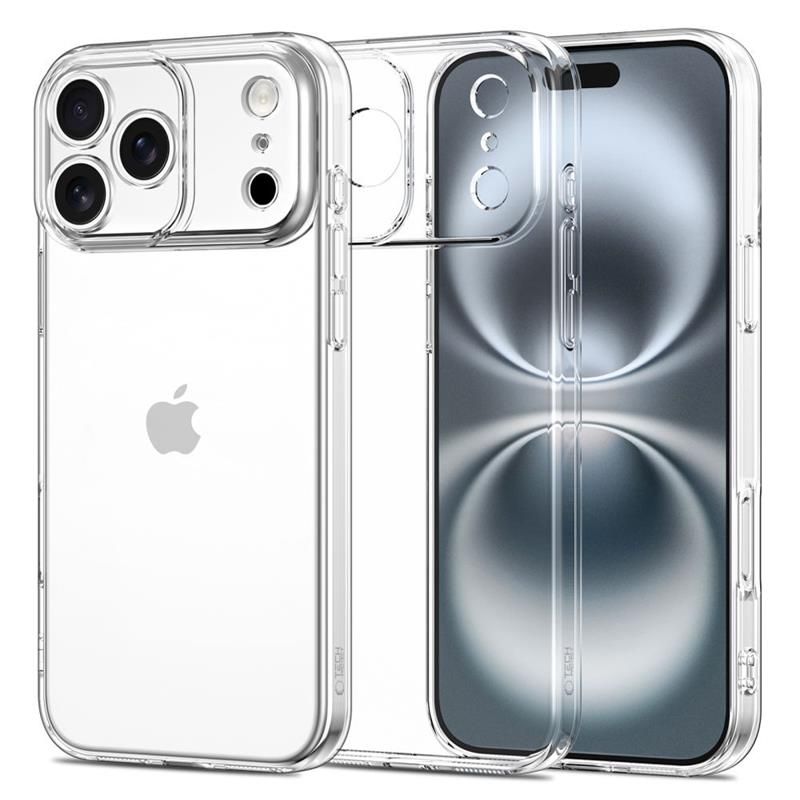 Dėklas iPhone 17 Pro Max Tech-Protect FlexAir, skaidrus