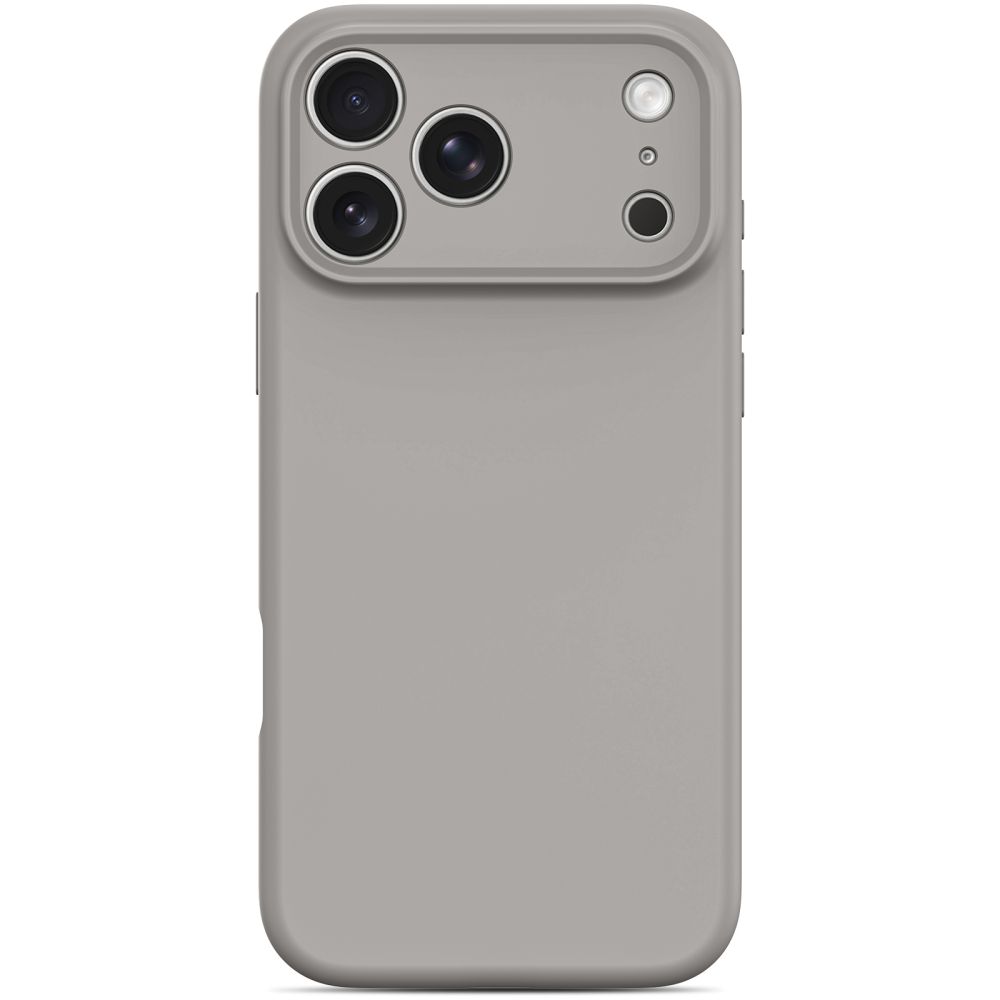 Tech-Protect silikoninis MagSafe dėklas iPhone 17 Pro – pilkas