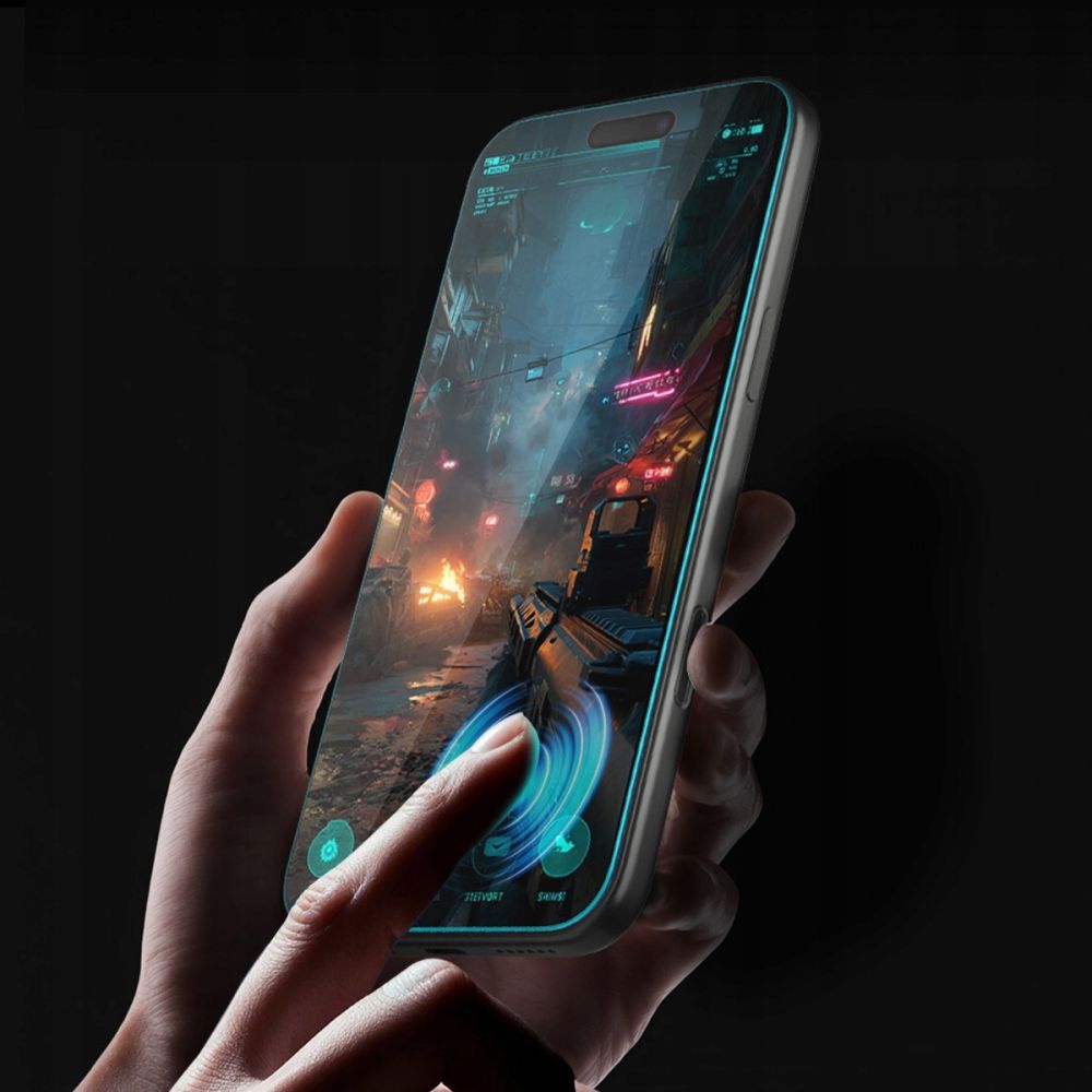 Apsauginis stiklas su privatumo filtru Spigen Glas.tR EZ Fit Pro AC iPhone 16 Pro / 17 / 17 Pro