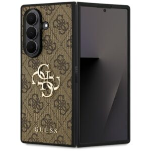 Guess Big 4G Logo Classic Logo dėklas Samsung Galaxy Z Fold7 - rudas