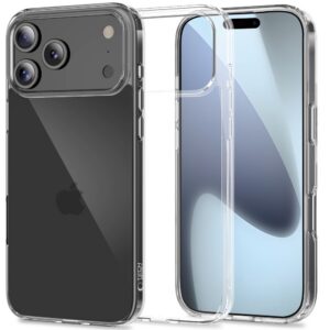 Dėklas Tech-Protect Flexair Hybrid iPhone 17 Pro, skaidrus