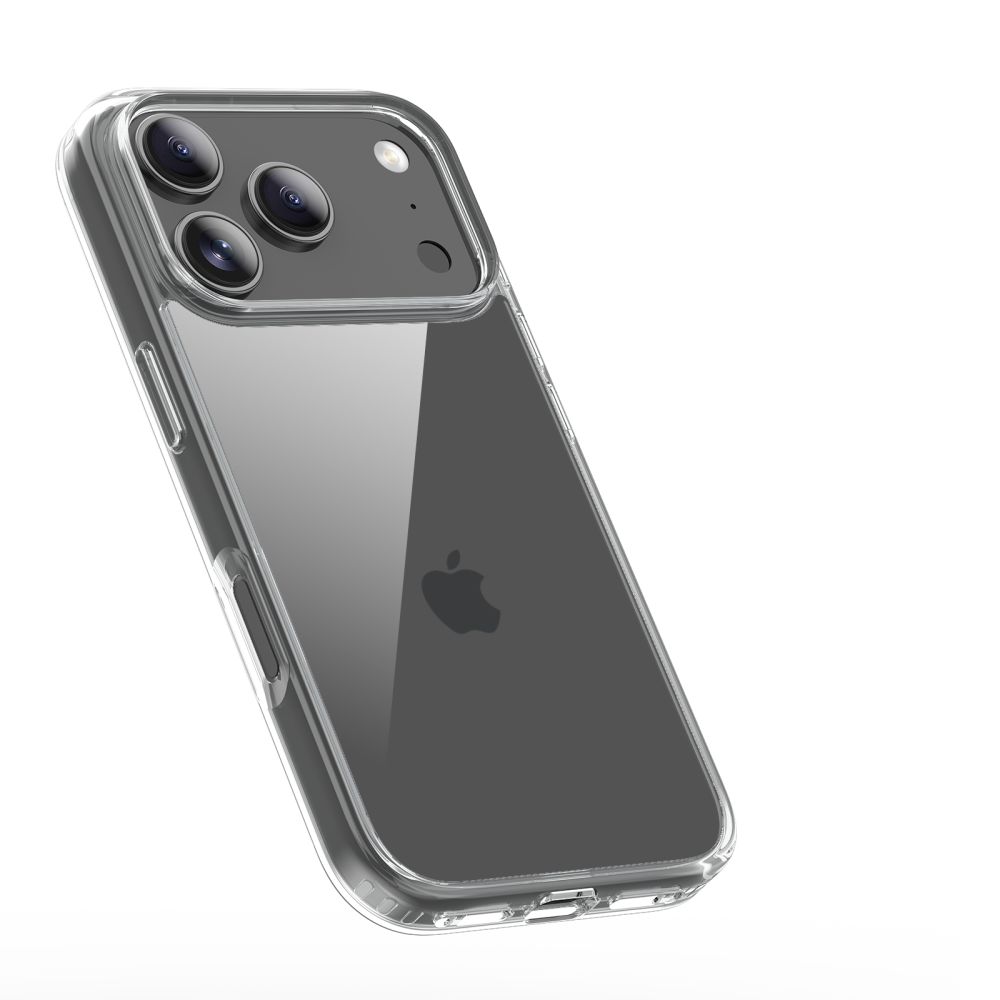 Dėklas Tech-Protect Flexair Hybrid iPhone 17 Pro Max, skaidrus