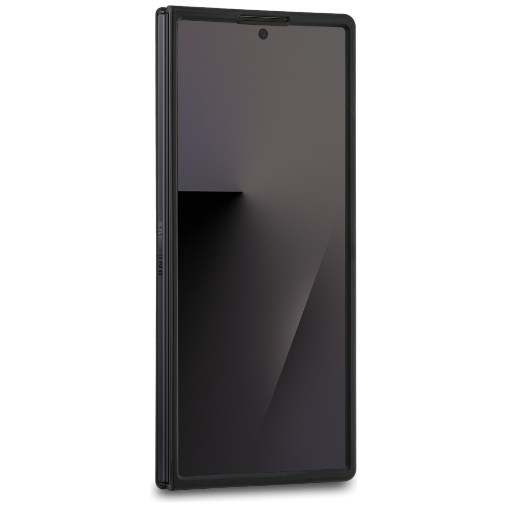Karl Lagerfeld Saffiano Karl&Choupette Pin dėklas Samsung Galaxy Z Fold7 - Juoda