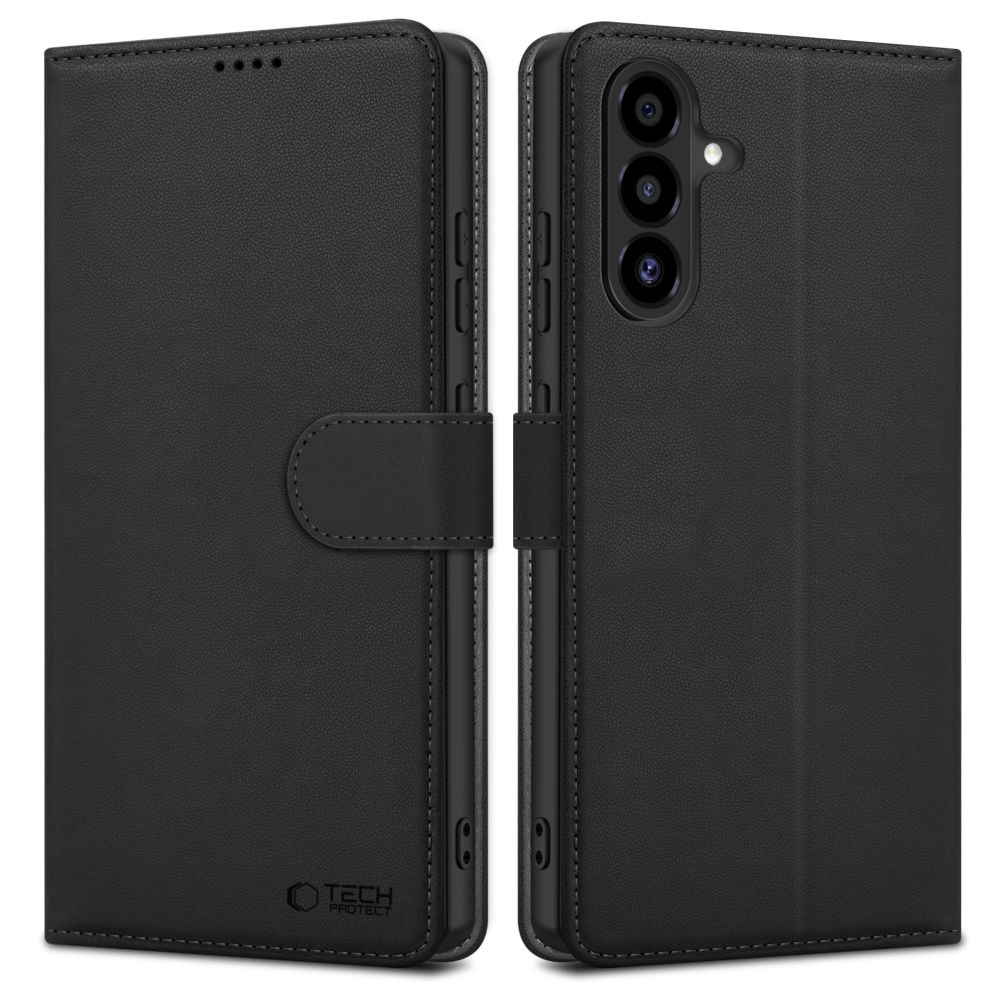 Dėklas Tech-Protect Wallet Galaxy A26 5G / A17 4G / 5G, juodas