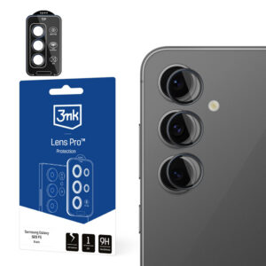 3mk Lens Protection Pro grūdintas stiklas, skirtas Samsung Galaxy S24 FE – juodas