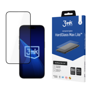 3mk HardGlass Max Lite grūdintas stiklas iPhone 17 Pro Max