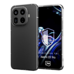 3mk skaidrus dėklas, skirtas Xiaomi 15T Pro 5G - skaidrus