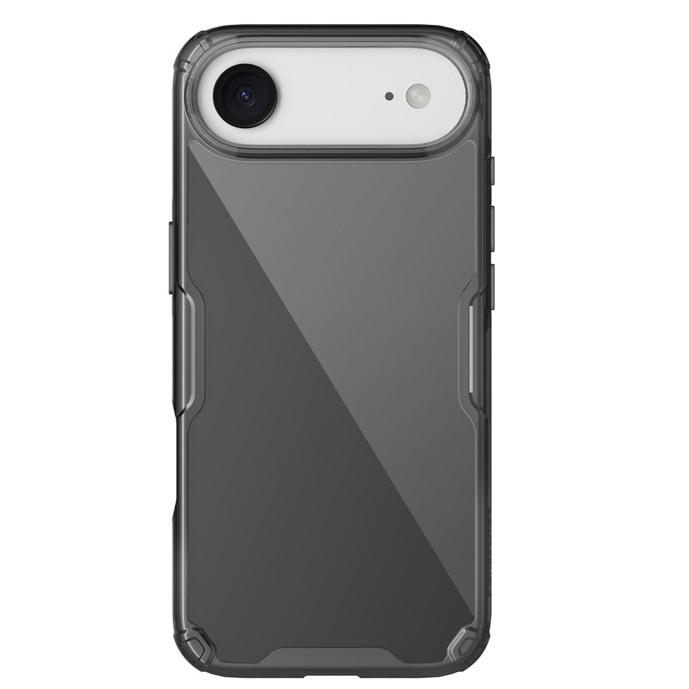 Nillkin Nature TPU Pro dėklas iPhone 17 Air – permatomas juodas
