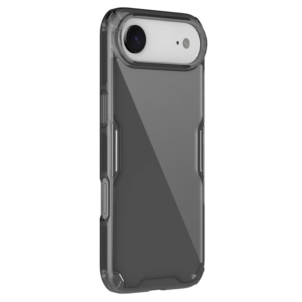 Nillkin Nature TPU Pro dėklas iPhone 17 Air – permatomas juodas