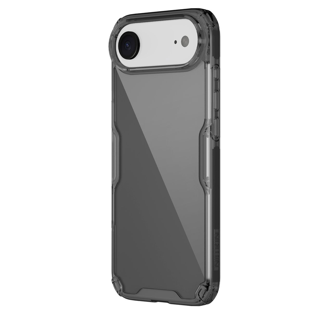 Nillkin Nature TPU Pro dėklas iPhone 17 Air – permatomas juodas