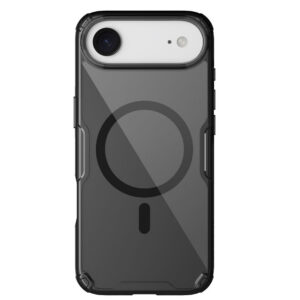 Nillkin Nature TPU Pro magnetinis dėklas, suderinamas su MagSafe, skirtas iPhone 17 Air - Translucent Black