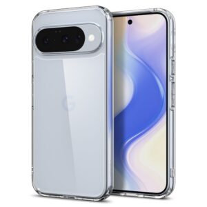 Spigen Ultra Hybrid dėklas Google Pixel 10/10 Pro – skaidrus