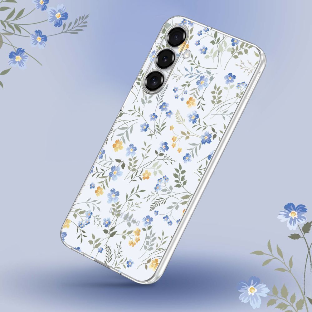 Dėklas Tech-Protect FlexAir+ Galaxy A17 4G / 5G, pavasario gėlių