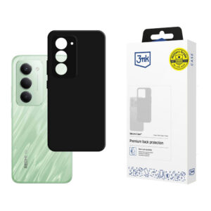 3mk Silikoninis dėklas, skirtas Xiaomi Redmi 15 4G / 15 5G - juodas