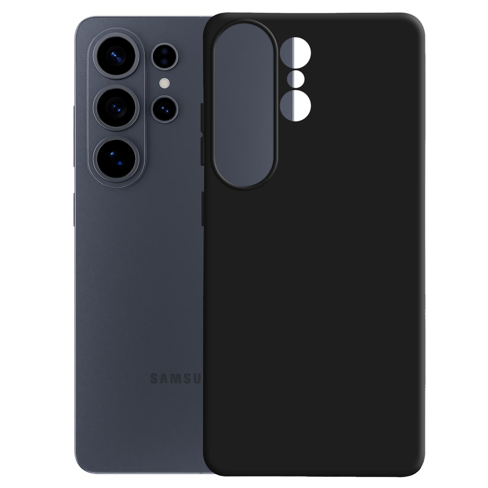 3mk Matinis dėklas, skirtas Samsung Galaxy S26 Ultra – matinė juoda