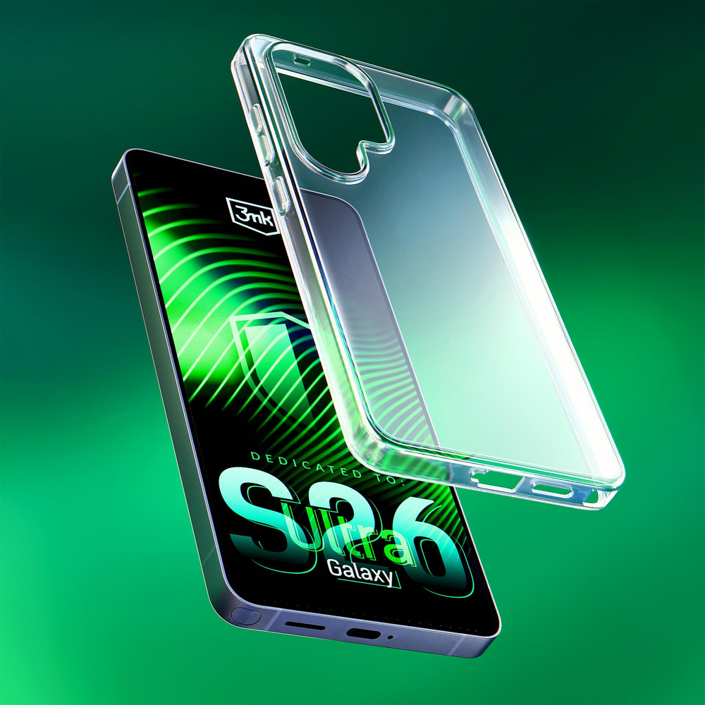 3mk Skaidrus dėklas, skirtas Samsung Galaxy S26 Ultra - skaidrus