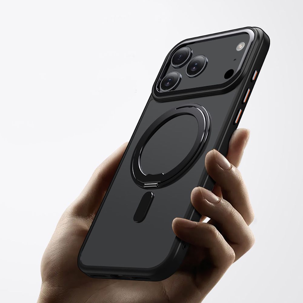 Dėklas Tech-Protect Magring MagSafe iPhone 17 Pro, juodas