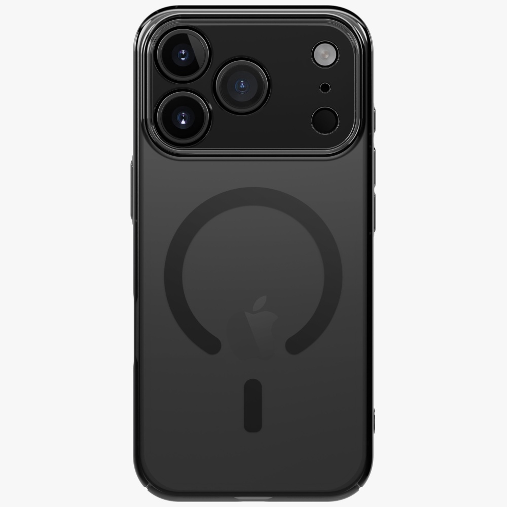 Uniq Airsuit MagClick įkrovimo dėklas iPhone 17 Pro – juodas