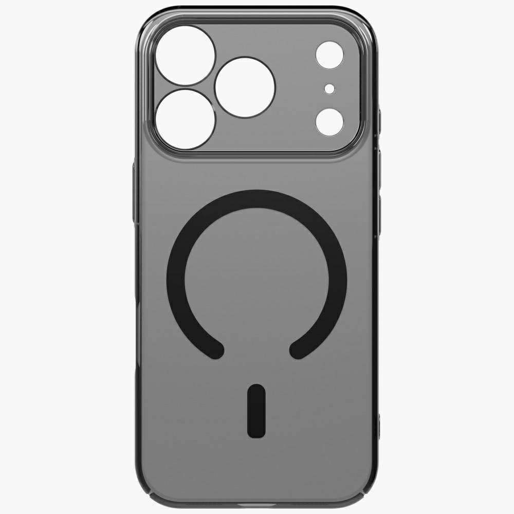 Uniq Airsuit MagClick įkrovimo dėklas iPhone 17 Pro – juodas