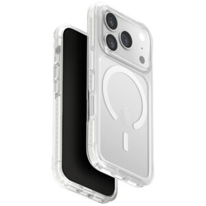 Uniq Combat MagClick dėklas iPhone 17 Pro – baltas