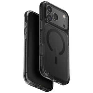 Uniq Combat MagClick įkrovimo dėklas iPhone 17 Pro Max – juodas