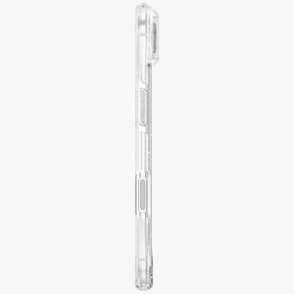 Uniq MagClick dėklas iPhone 17 Air – skaidrus, su blizgučiais