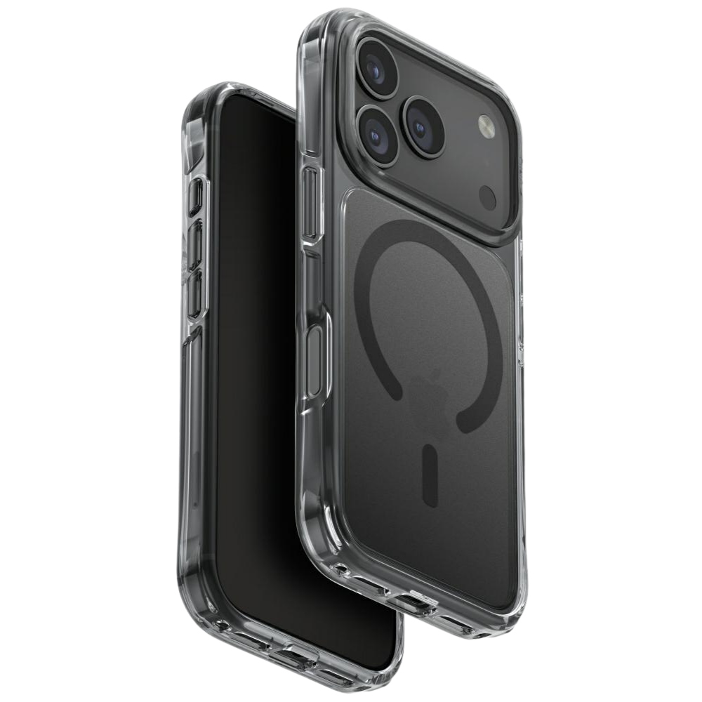 Uniq MagClick dėklas iPhone 17 Pro – juodas